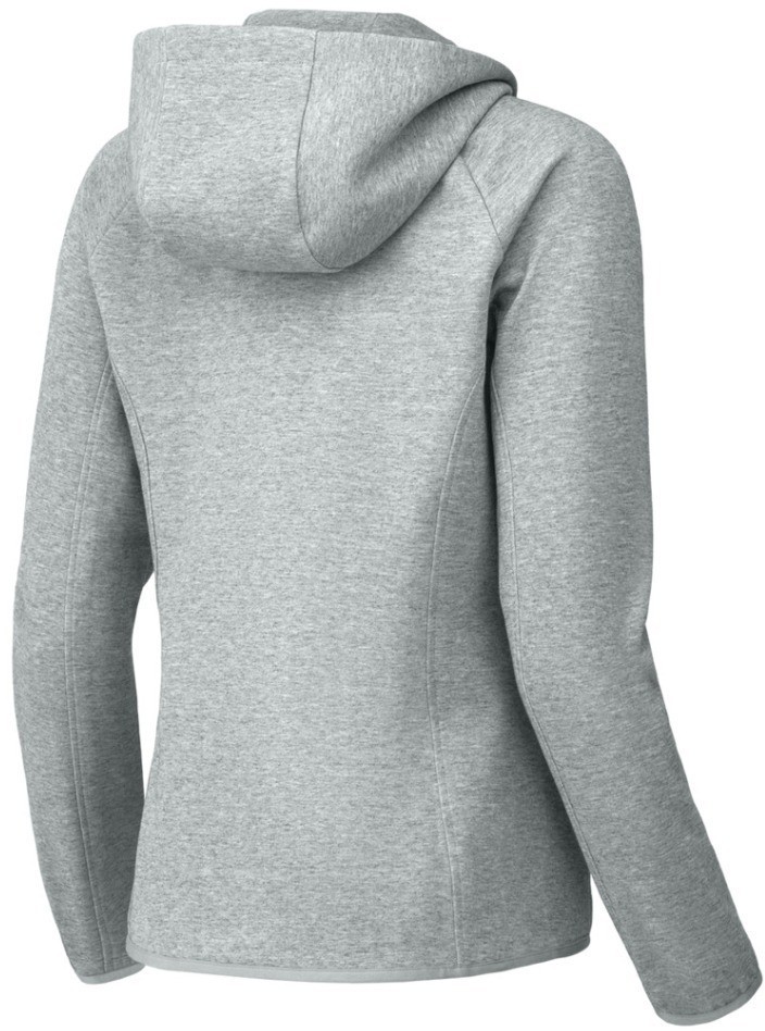 Худи на молнии женское JOGEL ESSENTIAL Athlete Hooded FZ Jacket W, серый (2111635)