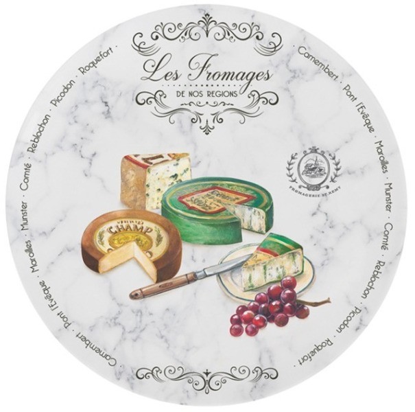 Набор закусочных тарелок Fromage (цветной), 19 см, 4 шт - EL-R0464/LESF Easy Life