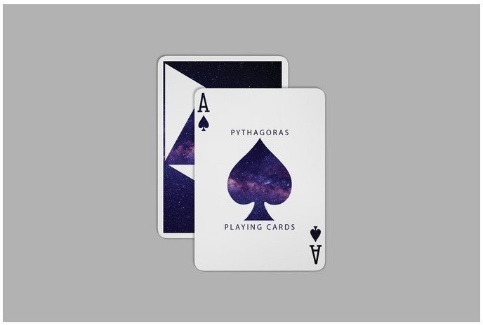Карты "Pythagoras playing cards Standard index" (64401)