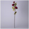 Цветок искусственный роза длина=80см , цвет бургунди Lefard (535-373)