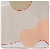 Скатерть из хлопка бежевого цвета с авторским принтом из коллекции freak fruit, 170х250 см (69820)