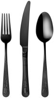 Вилка десертная 207200513170000001, нержавеющая сталь 18/10, PVD, Black, HERDMAR