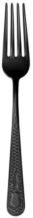Вилка десертная 207200513170000001, нержавеющая сталь 18/10, PVD, Black, HERDMAR