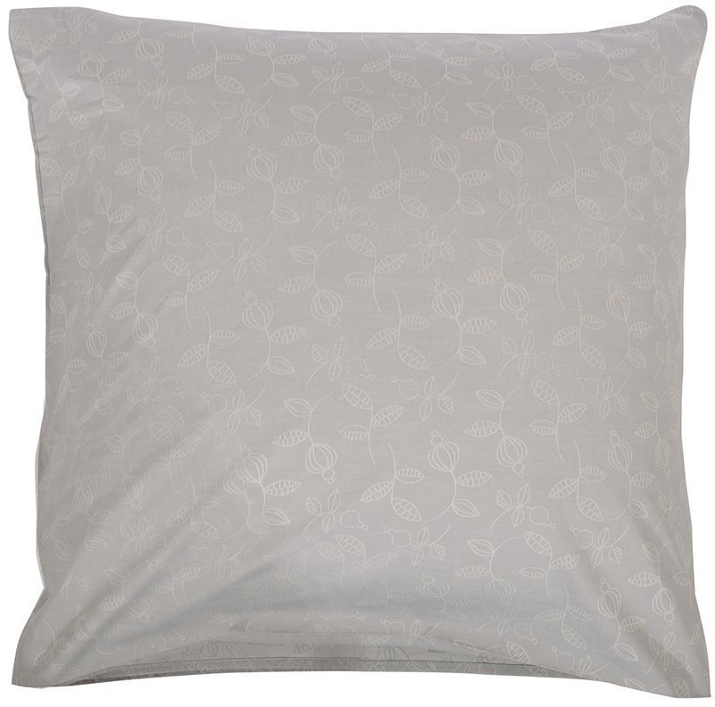 Набор из двух наволочек из сатина с жаккардовым рисунком Ягоды тайги из коллекции russian north, 70х70 см (73255)