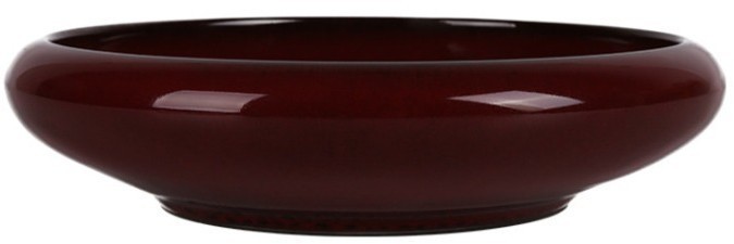 Тарелка E742-O-06004/9.5, 24 см, керамика, Red, ROOMERS TABLEWARE