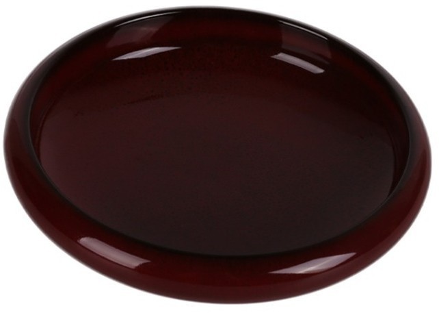 Тарелка E742-O-06004/9.5, 24 см, керамика, Red, ROOMERS TABLEWARE