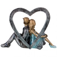 Статуэтка &quot;влюбленные&quot; 22*7,5*16,5 см. серия &quot;фьюжн&quot; Lefard (162-706)