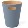 Корзина для мусора woodrow, 7,5 л, серо-голубая (78708)