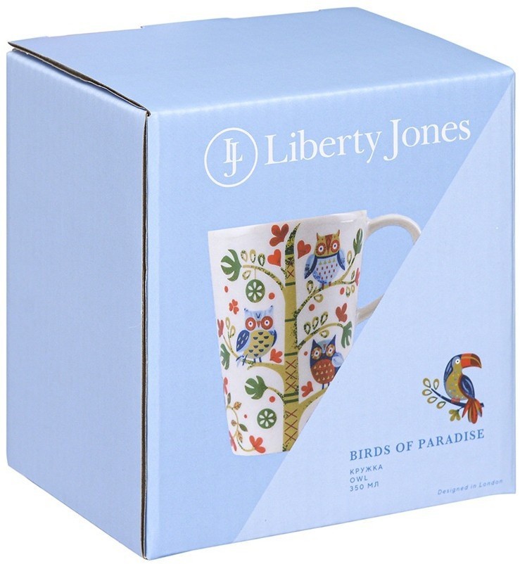 Кружка owl из коллекции birds of paradise в подарочной упаковке, 350 мл (76685)