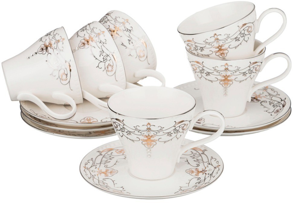 Чайный набор на 5 персон 10 пр. 180 мл. Lefard (D-766-040)
