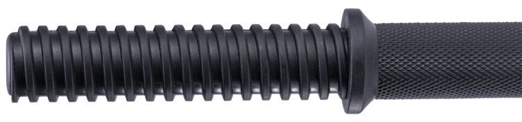 Гриф гантельный BB-106, пластиковый, с пластиковыми замками, 45 см (168432)