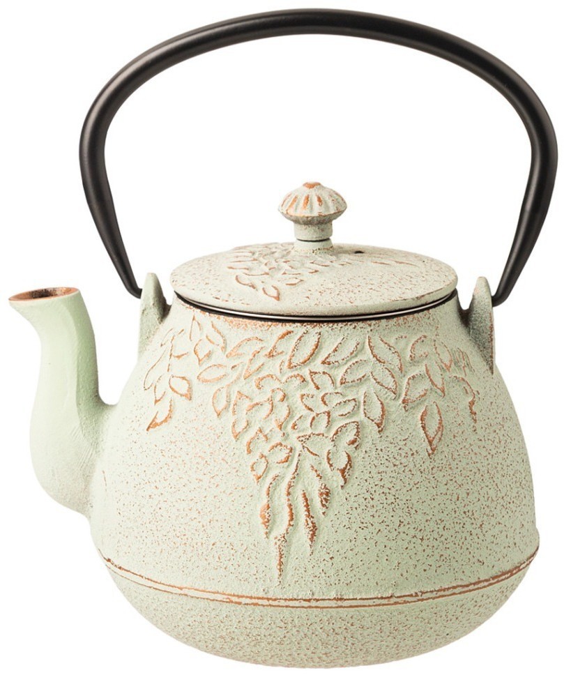 Заварочный чайник чугунный с эмалированным покрытием внутри 1000 мл Lefard (734-082)