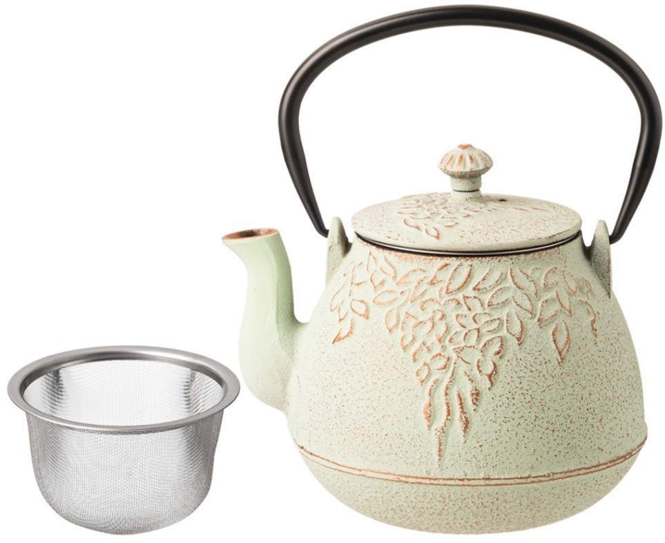 Заварочный чайник чугунный с эмалированным покрытием внутри 1000 мл Lefard (734-082)