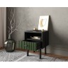 Тумбочка с нижним ящиком Emerson арт EM17/green/L-ET