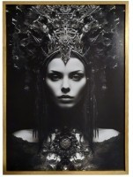 89VOR-Queen Холст &quot;Царица&quot; 110х80 см, багет пластик(зол) (TT-00015274)