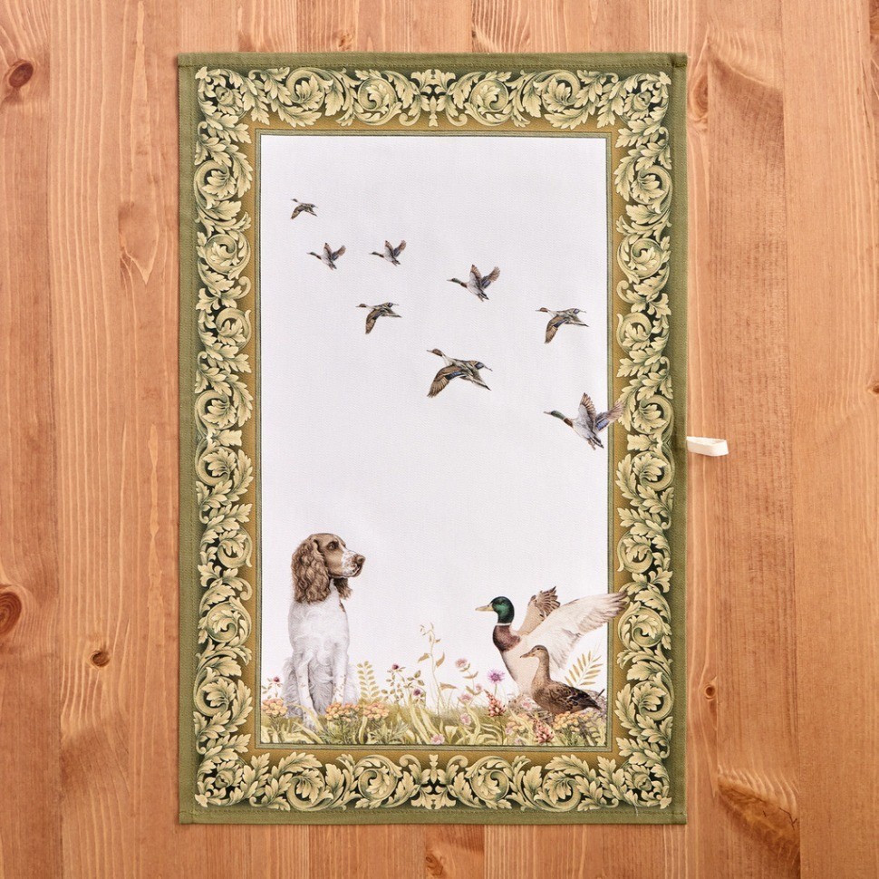 Набор полотенец из 2х шт "охота",40х60см, 100% хлопок, собака Lefard (850-751-6)