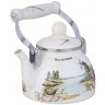 Чайник agness эмалированный со съемным фильтром из нжс серия "family house", 1,1 л (943-061)