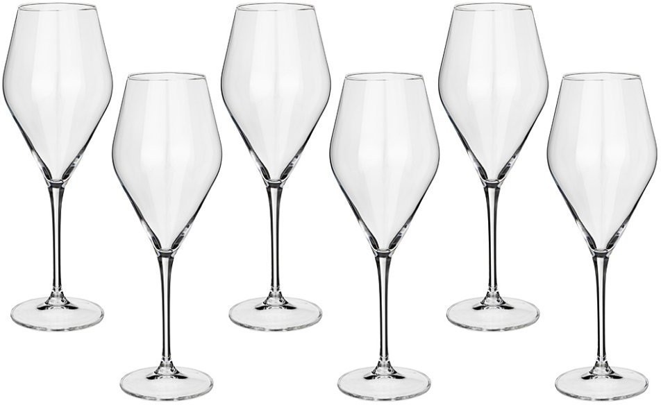 Набор бокалов для вина "loxia" из 6шт 510мл Crystal Bohemia (669-389)