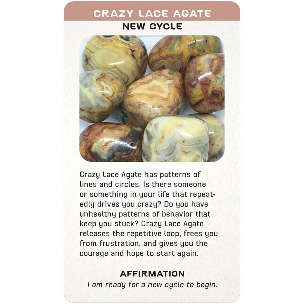 Карты Таро "Crystal Message Cards" US Games / Колода Кристальных Сообщений (46425)