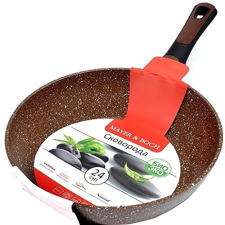 Сковорода 24 см со съемной ручкой MAYER BOCH (40405)