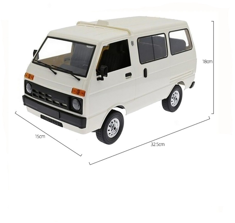 Радиоуправляемый минивэн WPL D-42 белый, масштаб 1:10 (WPLD-42-WHITE)