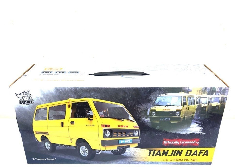 Радиоуправляемый минивэн WPL D-42 белый, масштаб 1:10 (WPLD-42-WHITE)