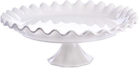 Ваза для фруктов 35х35х12 см фарфор LR (60011)