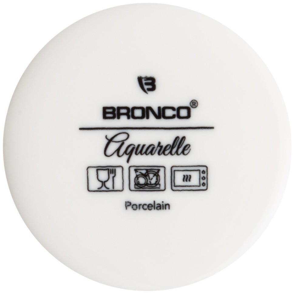 Тарелка обеденная bronco "aquarelle" 27 см (410-131)