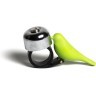 Звонок велосипедный bird, зеленый (64747)