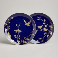 Набор тарелок закусочных lefard &quot;golden birds&quot; 2 шт. 22 см (419-140)