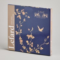 Набор тарелок закусочных lefard &quot;golden birds&quot; 2 шт. 22 см (419-140)