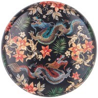 Поднос сервировочный agness &quot;драконы&quot; 33*2,1 см (898-217)