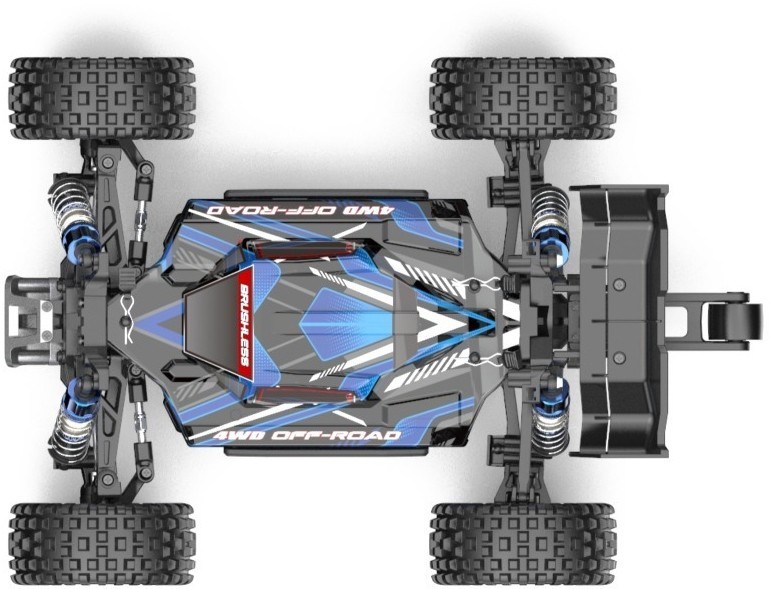 Радиоуправляемая багги MJX Hyper Go 4WD Brushless Buggy 1:16 (MJX-16207)