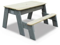 Песочница со скамейкой акцент закрывающаяся (80111)