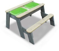 Песочница со скамейкой акцент закрывающаяся (80111)