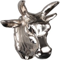 Голова быка 4046, металл, chrom, ROOMERS FURNITURE