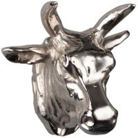 Голова быка 4046, металл, chrom, ROOMERS FURNITURE