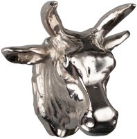 Голова быка 4046, металл, chrom, ROOMERS FURNITURE