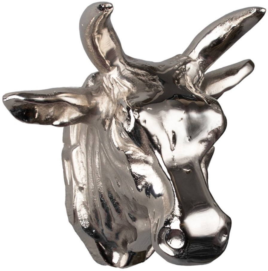 Голова быка 4046, металл, chrom, ROOMERS FURNITURE