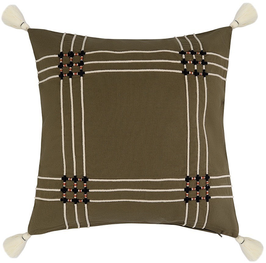 Чехол на подушку nomad grid из коллекции ethnic, 45х45 см (79801)