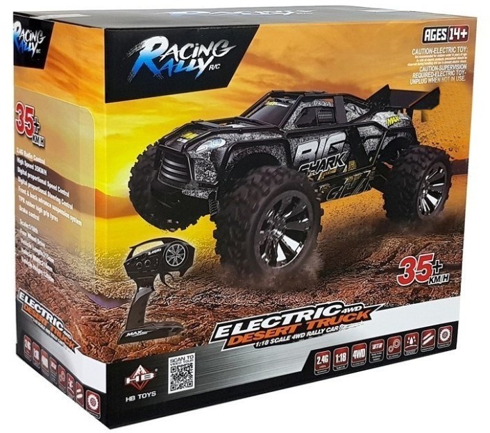 Радиоуправляемый внедорожник HB Desert Truck (35 км/ч, 4WD, 1:18) (HB-ZG1803A)