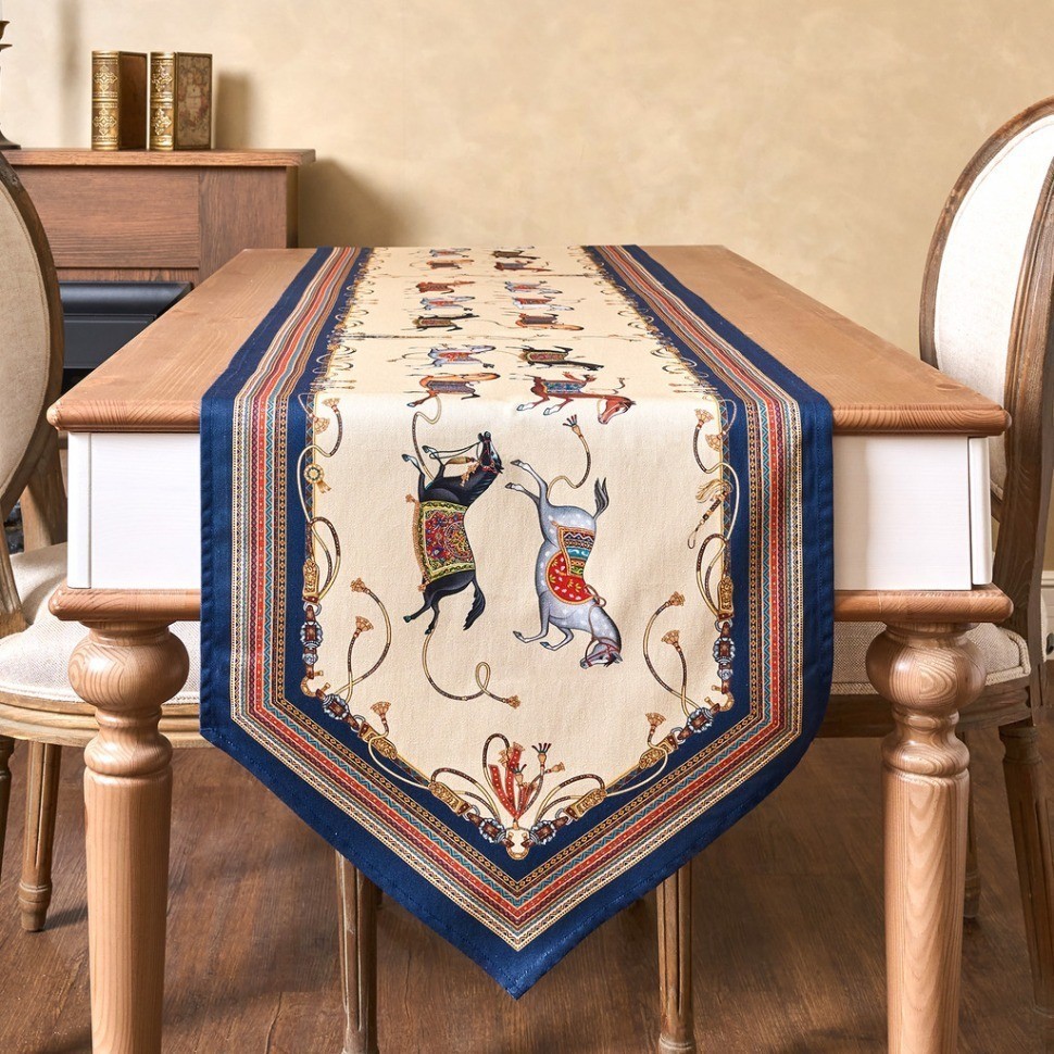 Дорожка на стол "passage", 45х215см, бежевый, 100% хлопок,твил Lefard (850-758-31)