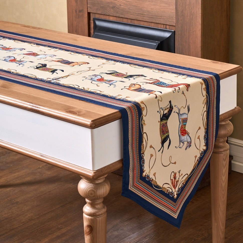 Дорожка на стол "passage", 45х215см, бежевый, 100% хлопок,твил Lefard (850-758-31)