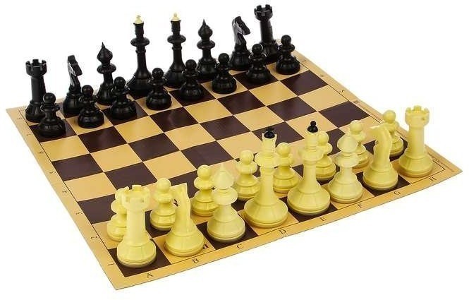 Шахматы "Айвенго" с доской из микрогофры (32885)