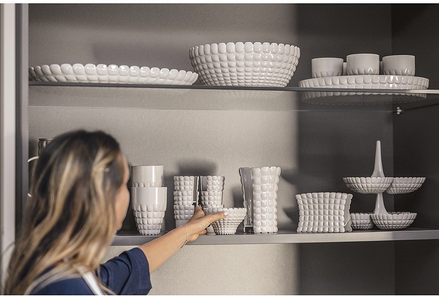 Поднос сервировочный tiffany, 45х31 см, серо-бежевый (75588)