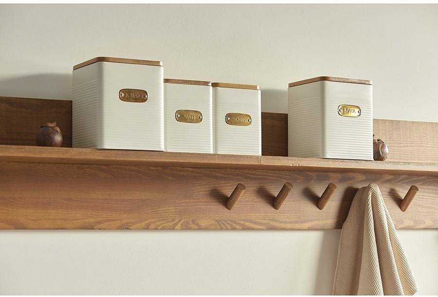 Банка для хранения чая irmel, 1,7 л, молочная (78402)