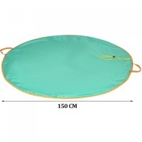 Детская посуда игрушка &quot;Набор Туриста&quot; с набором для пикника 19 предметов: коврик для пикника, лампа, примус, фляга, мультиприбор, аптечка, сковорода, (G209-014)