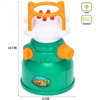 Детская посуда игрушка &quot;Набор Туриста&quot; с набором для пикника 19 предметов: коврик для пикника, лампа, примус, фляга, мультиприбор, аптечка, сковорода, (G209-014)