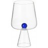 Бокал для вина orb, 400 мл, прозрачный/синий (77817)