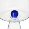 Бокал для вина orb, 400 мл, прозрачный/синий (77817)